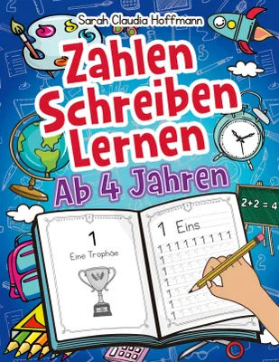 Produktbild von Zahlen Schreiben Lernen Ab 4 Jahren