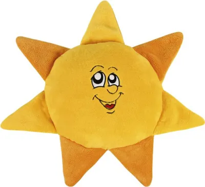 Obrázek produktu pro Tvarovaný polštářek - průměr 34 cm - Žlutá
