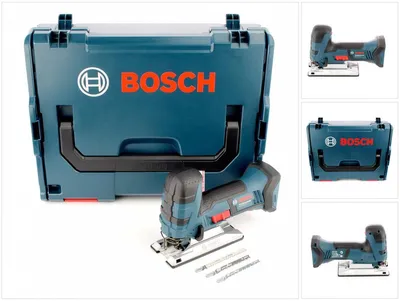 Image de Scie sauteuse professionnelle sans fil Bosch GST 18 V-LI S, profondeur de coupe 120 mm, vitesse variable, mouvement pendulaire