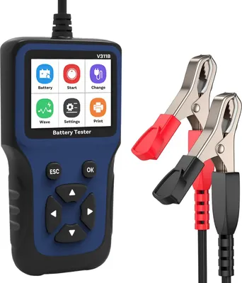 Produktbild von MMOBIEL Autobatterie Tester  – Upgraded 12V Digitaler Autobatterie Messgerät Farbdisplay