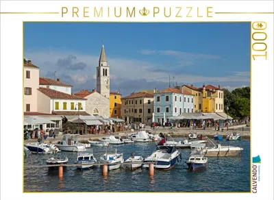 Produktbild von CALVENDO Puzzle Hafen von Fažana | 1000 Teile Lege-Größe 64x48cm Foto-Puzzle für glückliche Stunden