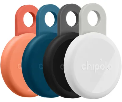 Zdjęcie produktu dla Chipolo LOOP, Element, Wyszukiwarka, Antracyt, Koralowy, Niebieski, Biały, Wodoodporna, Pyłoszczelny, 120 m, 125 dB
