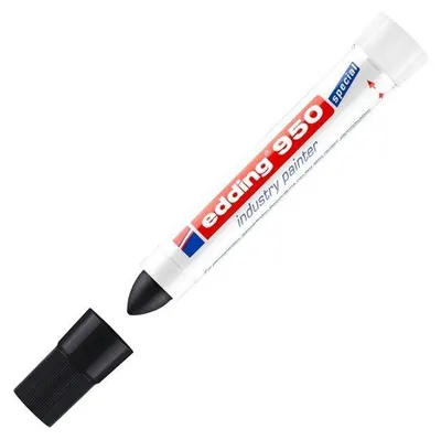 Obrázek produktu pro Edding 4-950001 950 Speciální průmyslový popisovač - 10 mm, černý