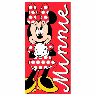 Immagine prodotto di Minnie Mouse - Ręcznik plażowy z bawełny, oficjalny produkt Disney