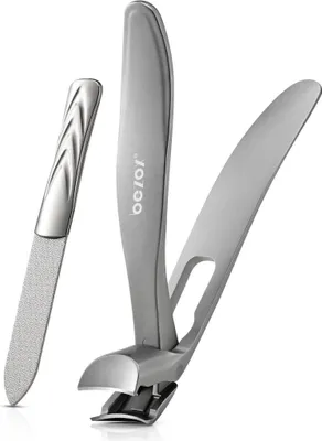 Obrázek produktu pro Ergonomické kleštičky na silné nehty seniorů s kovovým pilníkem na nehty