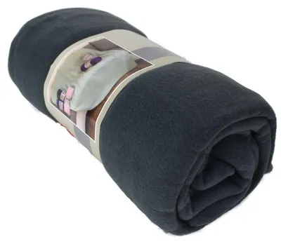 Produktbild von Decke Fleecedecke 130x170cm Polarfleece 14 versch. Unifarben Wohndecke