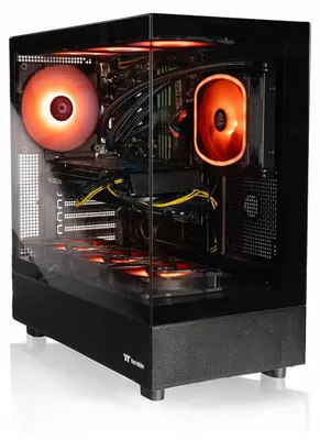 Produktbild von Gaming PC High End RGB mit Intel Core i7 7. Gen CPU | Nvidia GeForce RTX 5060 8 GB | 32 GB RAM DDR4 | 1 TB SSD | Mit Wasserkühlung | Windows 11 Pro