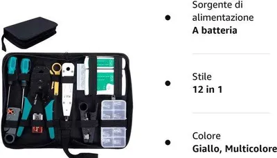 Immagine prodotto di Set per test di rete - Tester per cavi - Tester UTP