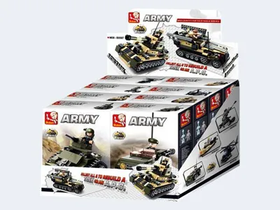 Produktbild von Bausteine Army Serie 8-in-1 Display