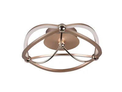 Obrázek produktu pro Moderní vestavné stropní svítidlo LED CHARIVARI zlaté Trio 621210108