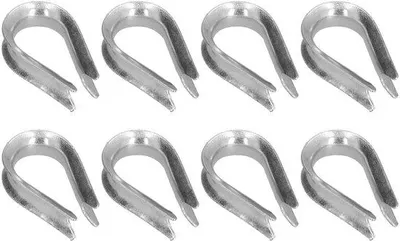 Produktbild von Kabelhalter aus Edelstahl, 50er Pack, Kabelverbinder, Kabelklem, korrosionsbeständig, glänzend