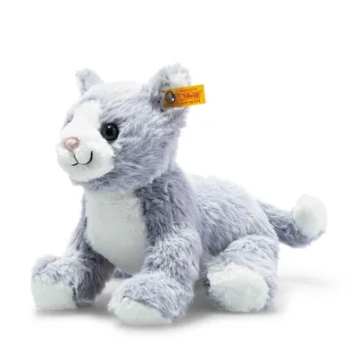Zdjęcie produktu dla Steiff Cassie kot 26 lodowy niebieski/biały 067051