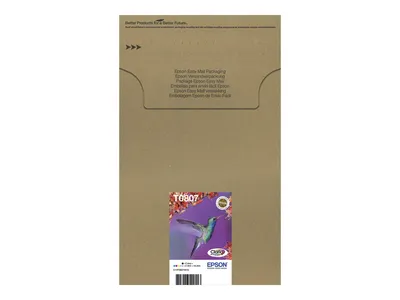 Produktbild von Epson T0807 Easy Mail Packaging - 6er-Pack - Schwarz, Gelb, Cyan, Magenta, hellmagentafarben, hell Cyan - original - Box - Tintenpatrone - für Stylus Photo P50, PX650, PX660, PX700, PX710, PX720, PX730, PX800, PX810, PX820, PX830