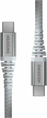 Image de Câble de données Polyamide usb-c / usb-c 1,5 m blanc *eta novembre 2024