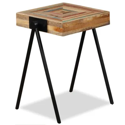 Produktbild von Beistelltisch Recyceltes Massivholz Teak