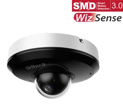 Imagen del producto de Cámara de seguridad IP Dahua Technology SD1A404DB-GNY, tipo domo, para interior y exterior, con resolución de 2560 x 1440 píxeles, ideal para montaje en techo o pared