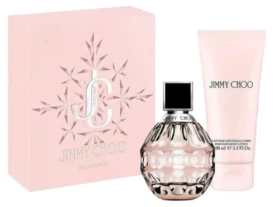 Produktbild von Set Jimmy Choo: Jimmy Choo, eDP, fü r Damen, 60 ml +  Jimmy Choo, feuchtigkeitsspendende Kö rperlotion, 100 ml