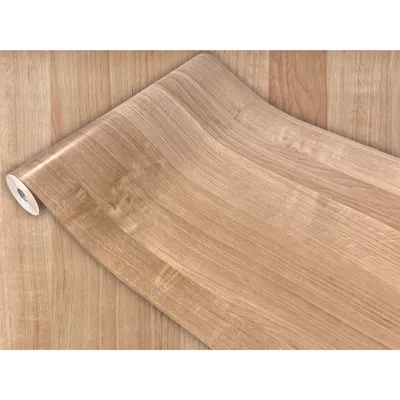 Produktbild von Klebefolie Möbel 45x25 cm - Erle Hell - Möbelfolie Holzoptik selbstklebend - PVC Folie für kreative Raumgestaltung - Selbstklebende Folie ideal für Küche, Bad und Möbel-Upcycling