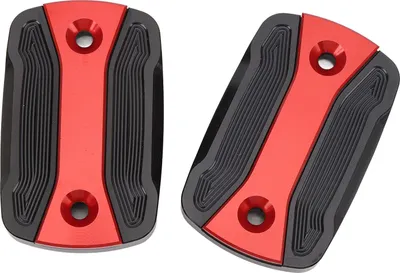 Produktbild von Paar Motorrad-Bremsflüssigkeitsbehälterdeckel aus Aluminiumlegierung für XMAX 300 125 250 2017–2023, Rot