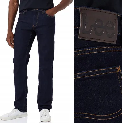 Produktbild von Lee DAREN Rinse Denim Herrenjeans, marineblau, W28 L32