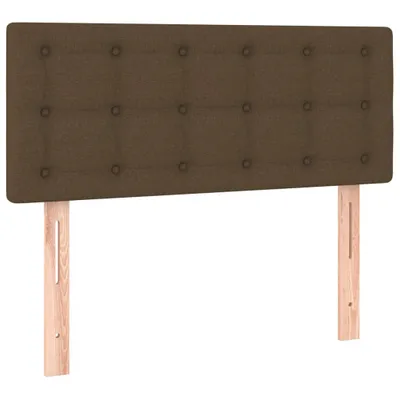 Immagine prodotto di vidaXL Testiera marrone scuro 80x5x78/88 cm Tessuto
