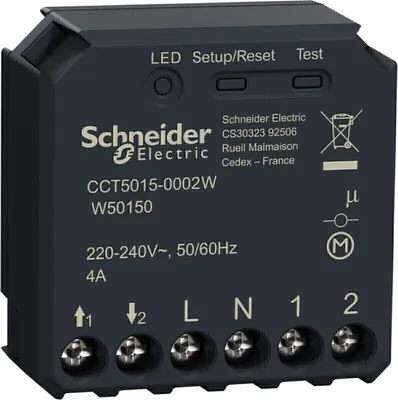 Produktbild von Schneider Electric Wiser Jalousieaktor 1fach CCT5015-0002W (CCT5015-0002W)