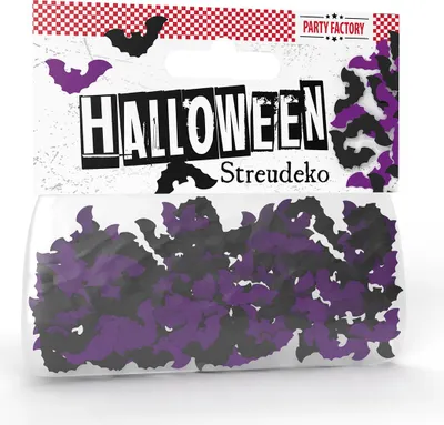 Produktbild von Wednesday Streudeko lila violette Dekoration zu Halloween
