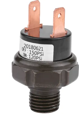 Obrázek produktu pro 12 V univerzální spínač vzduchového kompresoru pro automobily, automatický spínač tlaku vzduchu (120-150 PSI)