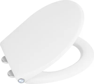 Produktbild von PHARO WC-Sitz mit LED-Licht, Soft Close, Easy Take, Weiß