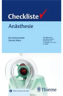 Produktbild von Checkliste Anästhesie