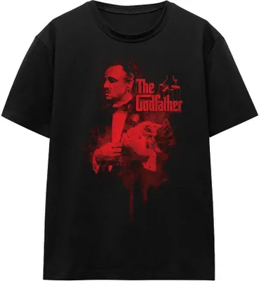Image de The Godfather - T-shirt Homme/Femme Unie TV15716 (L) (Noir)