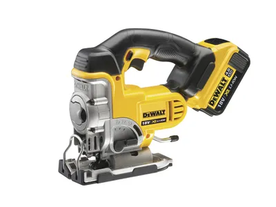 Produktbild von DeWALT DCS331M2 Akku Stichsäge 18V 4Ah mit Pendelhub mit 2 Akkus und Koffer