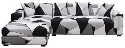 Produktbild von Solidchoice – Set aus 2 Schutzhüllen für Ecksofas