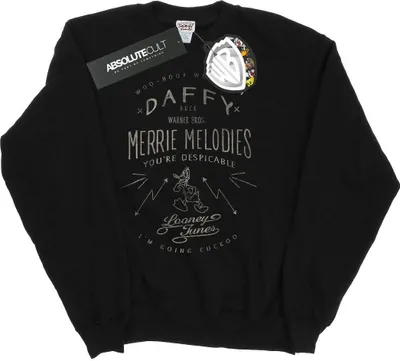 Produktbild von Looney Tunes - "Despicable" Sweatshirt für Herren BI32039 (L) (Schwarz)