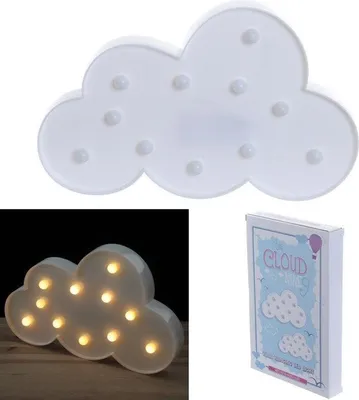 Image de Lampe ou Veilleuse Nuage LED