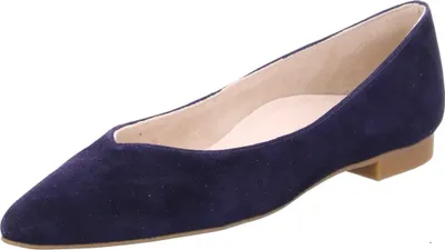 Produktbild von Paul Green Super Soft Ballerina - Dunkelblau Leder Größe: 39 Normal