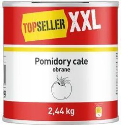 Produktbild von TOPSELLER XXL Celé lúpané paradajky 2,44kg