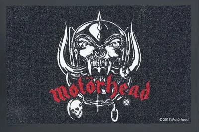 Produktbild von Motörhead Fußmatte  Snaggletooth schwarz Standard