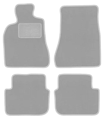 Produktbild von Velours-Fußmatten für Lexus GS II 1997-2005 (Limousine) – 4-tlg, Grau, passgenau – Wielganizator OSLO