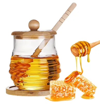 Produktbild von Spender für Schleifgläser, 250 ml, mit Löffel - Versiegelte Glasdose