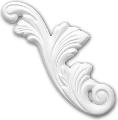 Produktbild von PROFHOME 160010 Zierelement dekoratives Element Stuckeinrichtungs aus Polyurethan