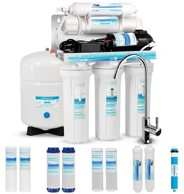 Zdjęcie produktu dla System odwrócona osmoza - filtr do wody - filtr RO - filtr do wody pitnej - uzdatnianie wody - 5-stopniowa filtracja