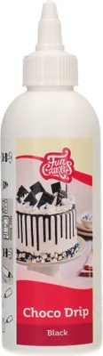 Produktbild von FunCakes Choco Drip Schwarz 180 g