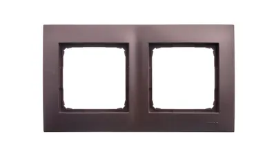 Immagine prodotto di Simon 54 Premium Telaio doppio marrone opaco DR2/46