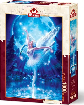 Productafbeelding van Kunstpuzzel, Puzzel, Zwanenmeer, Ballet - 1000 stukjes