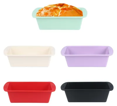 Siliconen Backformen Set 5-teilig, Brotbackform für Ofen & Airfryer