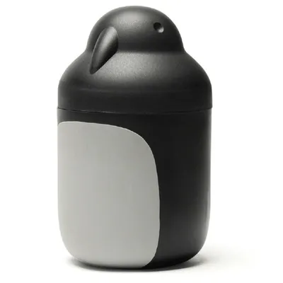 Produktbild von Aufbewahrungsbox Pinguin Behälter Kunststoff ca. Ø 8 x 13 cm Schwarz-Weiß