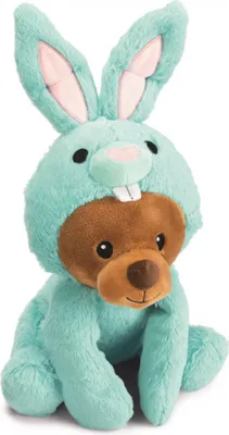 Produktbild von Beeztees Hundespielzeug Osterhase Barry Plüsch türkis