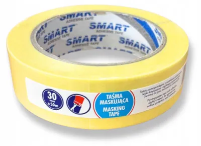 Produktbild von Smart Malerkrepp Gelb Abdeckband 30mm x 50m Schutz
