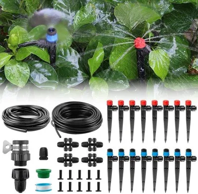 Produktbild von Automatisches Gartensprüh- und -düsensystem mit Schnellkupplung und Druckregler